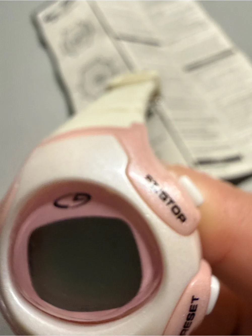 Champion Pink and White Digital Sport Watch